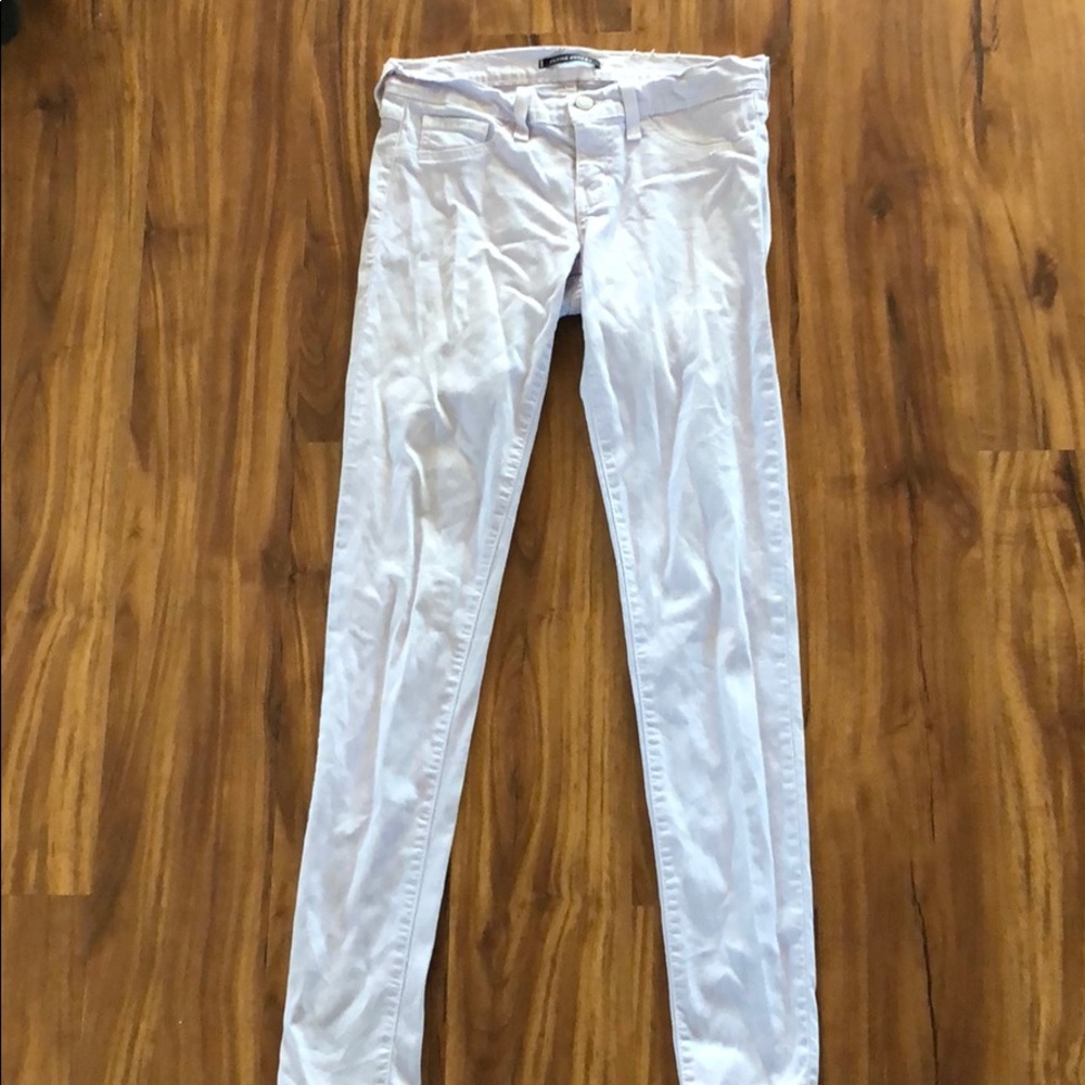 Off white skinny jeans
